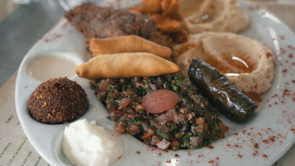 Assiette mezzé découverte